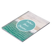 Carnet Plage de sable Inspirant Suivez vos rêves (Côté gauche)