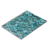Carnet Plage d'eau tropicale Larimar Crystal Gemstone (Côté gauche)