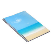 Carnet Plage d'été bleue (Côté Droit)