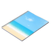 Carnet Plage d'été bleue (Côté gauche)