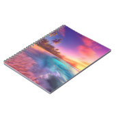 Carnet Plage Dreamy colorée (Côté gauche)