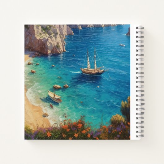 Carnet Plage en Grèce (Dos)