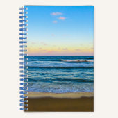 Carnet Plage et ciel bleu (Recto)