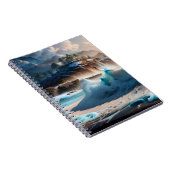Carnet Plage Front Ocean Waves Paysage 1 (Côté Droit)