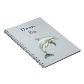 Carnet Plage Océan Dauphin Bleu (Côté Droit)