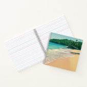 Carnet Plage paisible de l'île tropicale (Intérieur)