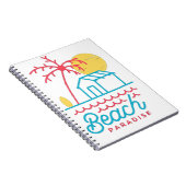 Carnet Plage paradis mignonne (Côté Droit)