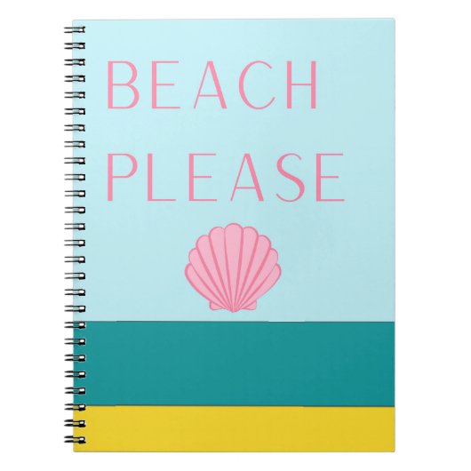 Carnet Plage S'il Vous Plaît (Devant)