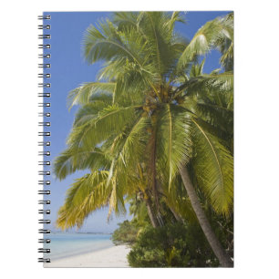 Carnet Plage sur l'île One Foot, Aitutaki, Îles Cook