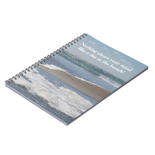 Carnet Plage thème Carnet/Journal (Côté gauche)