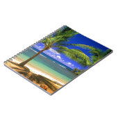 Carnet plage tropicale (Côté gauche)