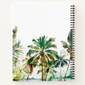 Carnet Plage tropicale Destination Mariage Planificateur (Dos)