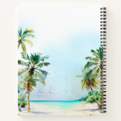 Carnet Plage tropicale Destination Mariage Planificateur (Dos)