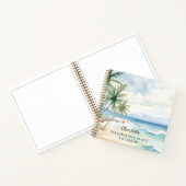 Carnet Plage tropicale estivale (Intérieur)