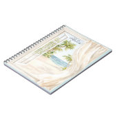 Carnet Plage tropicale océan Hawaï Aloha (Côté gauche)