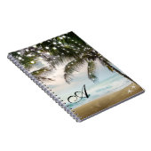 Carnet Plage tropicale Océan Palmiers & Lumières (Côté Droit)
