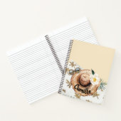 Carnet Plage tropicale personnalisée (Intérieur)