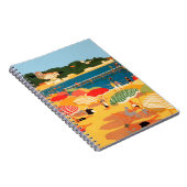 Carnet Plage vintage Côte d'Azur (Côté Droit)