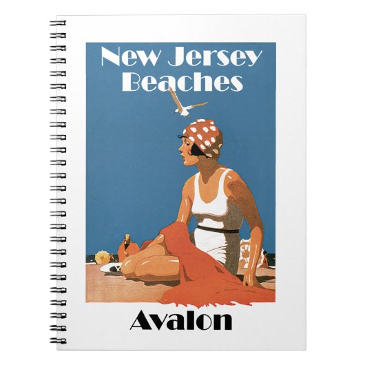 Carnet Plages du New Jersey ~ Avalon (Devant)