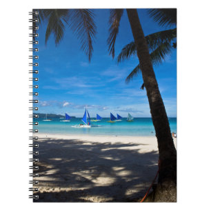 Carnet Plages tropicales White Beach Boracay Philippine