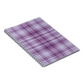 Carnet Plaid 1 - Violet (Côté Droit)