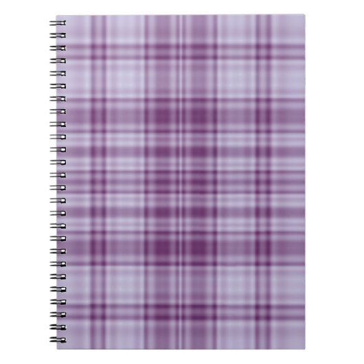Carnet Plaid 1 - Violet (Devant)