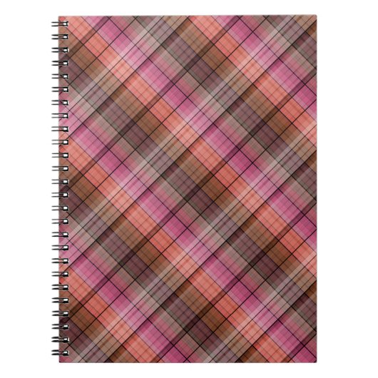 Carnet Plaid, beau plaid (Devant)