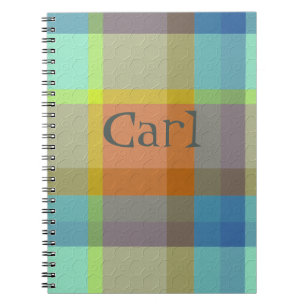 Carnet Plaid décoratif