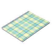 Carnet Plaid en pastel (Côté gauche)