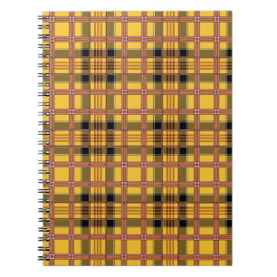 Carnet Plaid Fabric Texture Brown