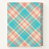 Carnet Plaid personnalisable (Dos)