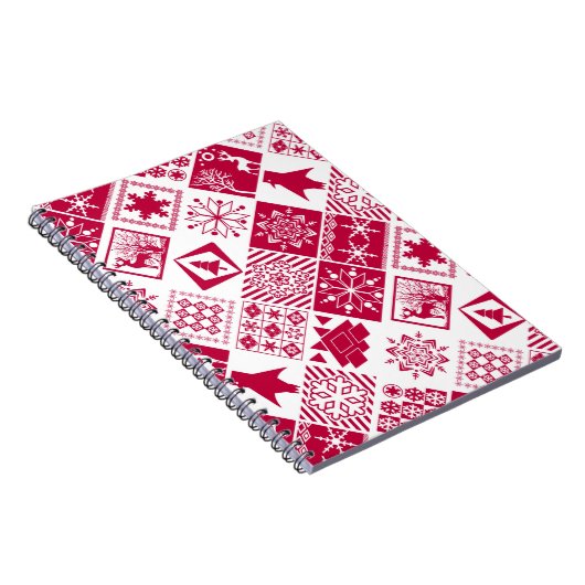 Carnet Plaid scandinave (Côté Droit)