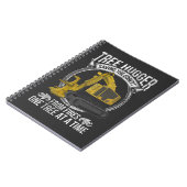 Carnet Plaisanterie de l'arbre Moissonneuse forestière (Côté gauche)