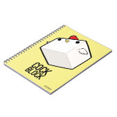Carnet Plaisanterie mignonne de poulet de bloc - notes de (Côté gauche)