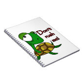 Carnet Plaisanterie tortue (Côté Droit)