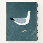 Carnet Plaisir à l'oiseau côtier de Seagull (Dos)