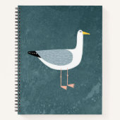Carnet Plaisir à l'oiseau côtier de Seagull (Devant)