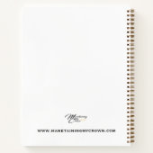 Carnet "Plaisir dans le Seigneur" Spirale personnalisable (Dos)