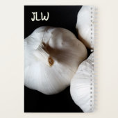 Carnet Plaisir de l'ail Recette photographique culinaire (Verso)