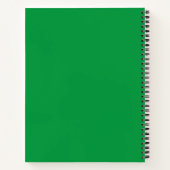 Carnet Plan de rêve. Fais-le. Leprechaun (Dos)