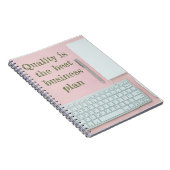 Carnet Plan d'entreprise (Côté Droit)