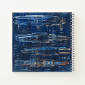 Carnet Plan d'expédition spatiale (Dos)