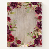 Carnet Plan Mariage de la marmotte de Bourgogne (Dos)