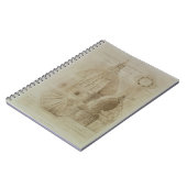 Carnet Plan, section et altitude de cathédrale de (Côté gauche)