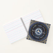 Carnet Planche à Pendule Diviser Jeu Angel Bleu (Intérieur)
