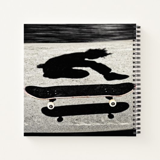 Carnet planche à roulettes (Dos)