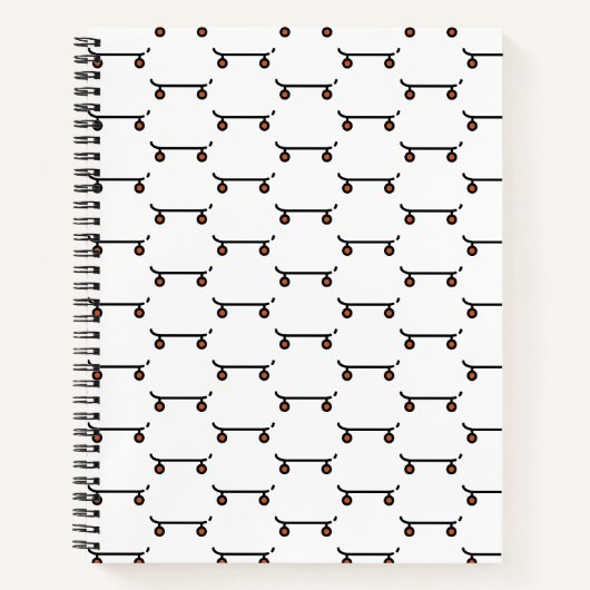 Carnet planche à roulettes (Devant)