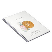 Carnet Planche florale Blush Chopping Board Napkin Cateri (Côté Droit)