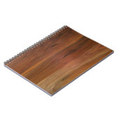Carnet Plancher en bois foncé de grain (Côté gauche)