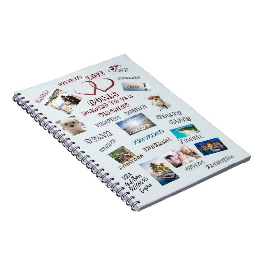 Carnet Planches de collage de photos pour objectifs inspi (Côté Droit)